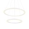 Cwi Lighting Chalice LED Chandelier With White Finish 7112P24-103 - alternate 5